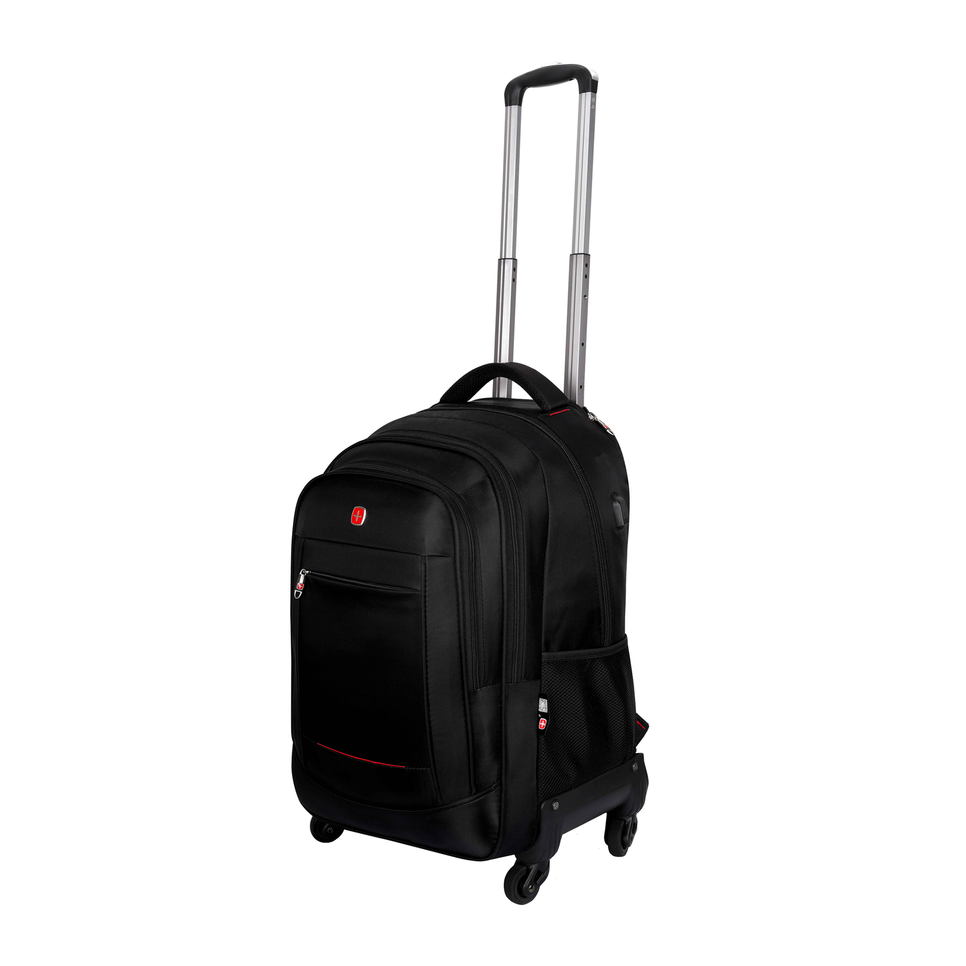 Cabin wheeled outlet backpack